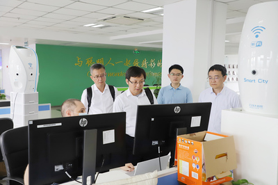 南京认知物联网研究院执行院长李国志一行到访云创
